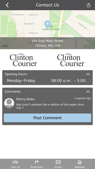 The Clinton Courier screenshot 3