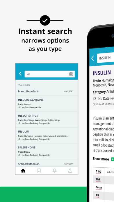 Medications & Mothers' Milk Screenshot