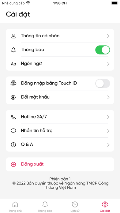 VietinBank iPOS Screenshot