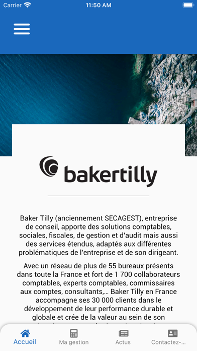 Baker Tilly Anglet Screenshot