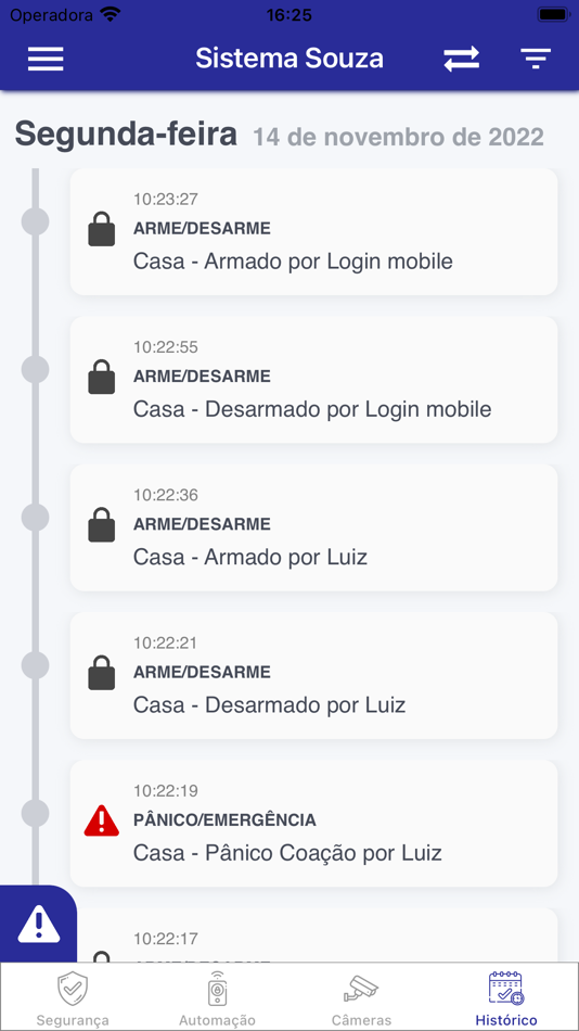 #7. WCostaArm (iOS) 由: WCosta Monitoramento