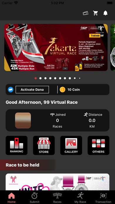 99 Virtual Race Screenshot