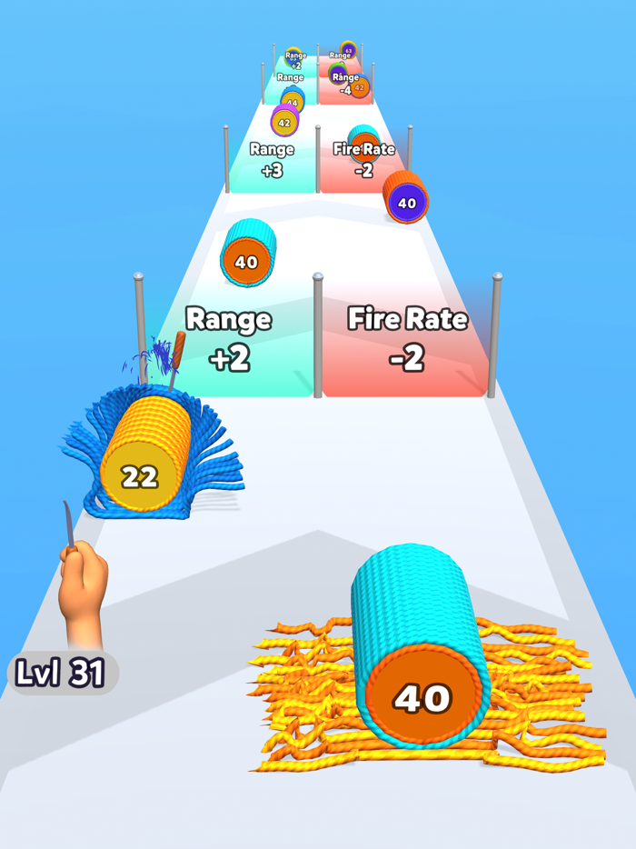 Rope Cut ASMR Shooter