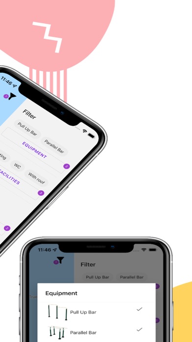Workout Places Screenshot
