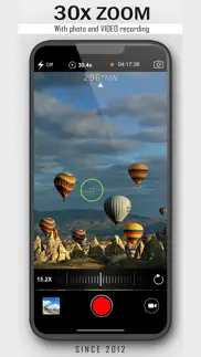 30x zoom digital video camera iphone screenshot 1