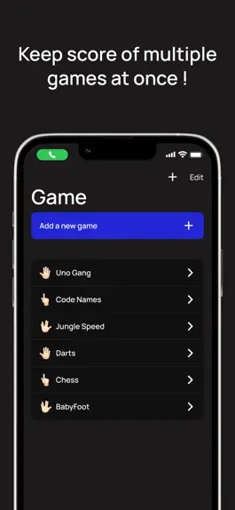 Game screenshot ScoreTable • Points tracker apk