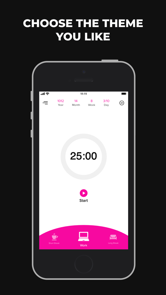 #5. Minimalist Pomodoro Timer (iOS) 来自: SHPAVDA, TOO