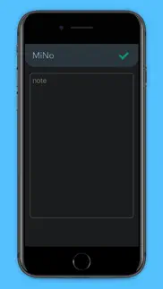 minimal notepad - mino iphone screenshot 3