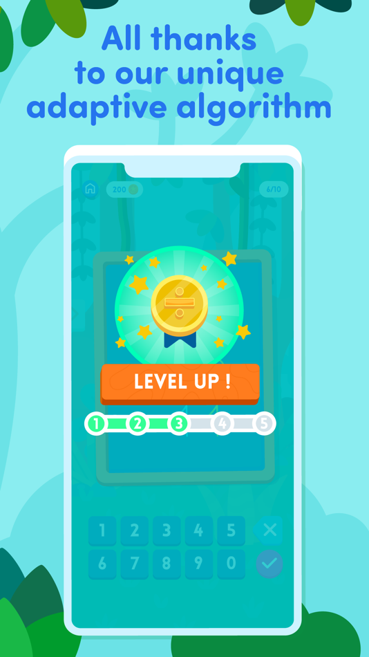 #4. Jungle Math Challenge (iOS) 由: EDOKI ACADEMY