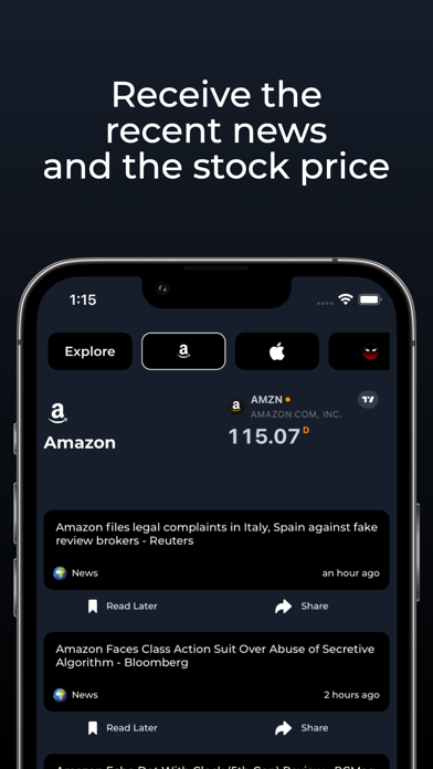 Topics - News and Stock Screenshot