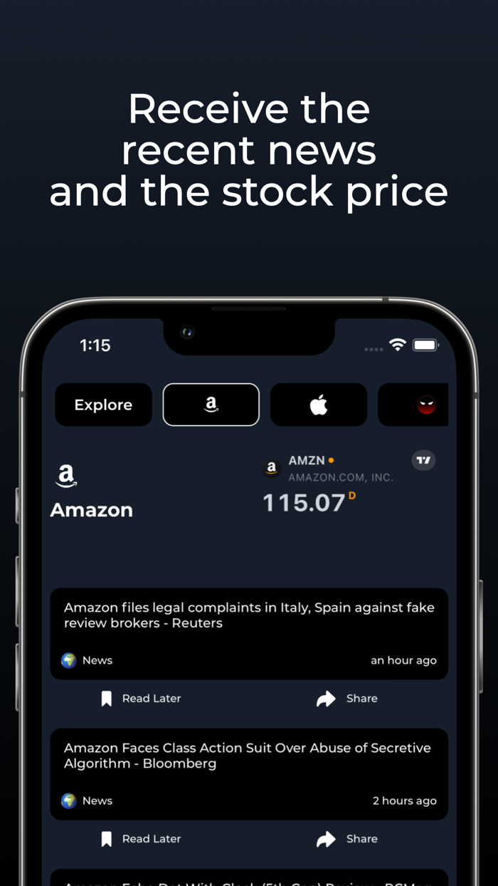 Topics - News and Stock