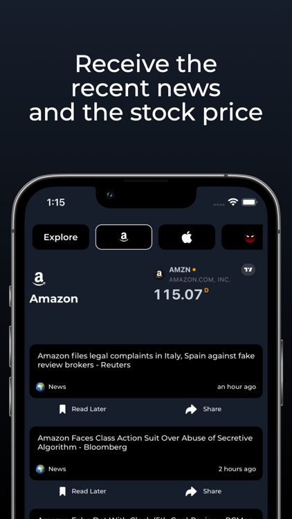 Topics - News and Stock