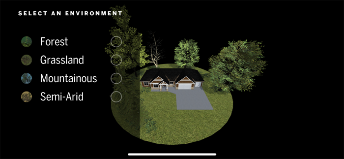 NFPA Wildfire Risk Simulator