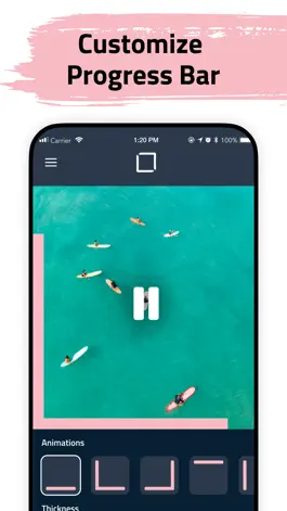 Game screenshot Video Progress Bar Creator apk
