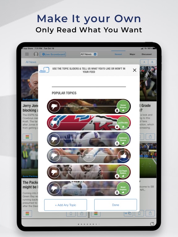 Screenshot #4 for Football Nation News & Scores