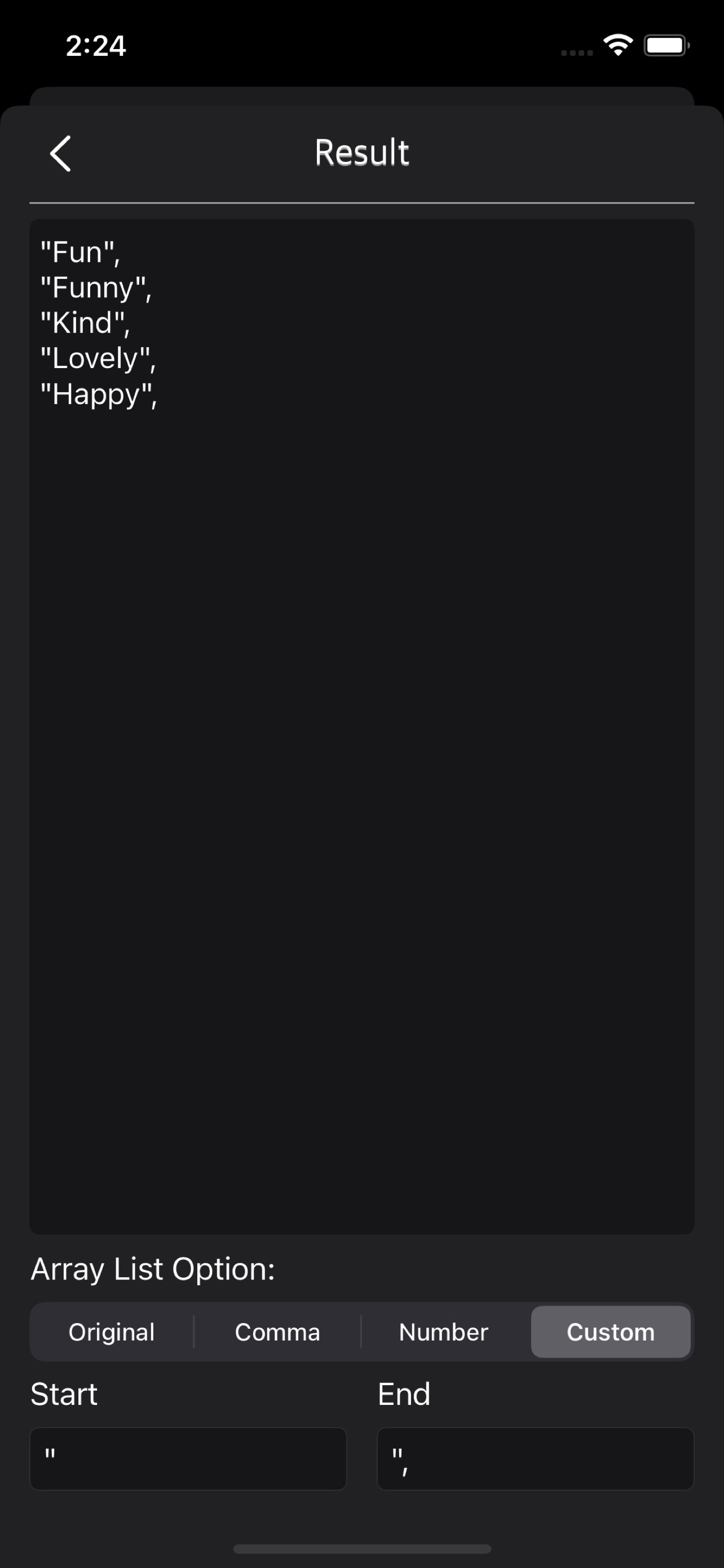 Text Mod