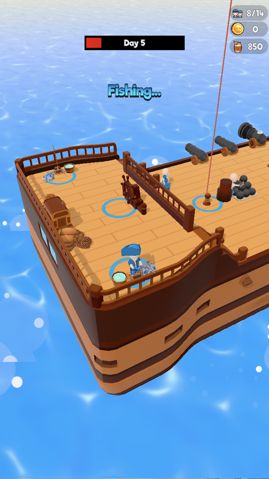#10. Captains Idle (iOS) 由: WORLDNMORE TEKNOLOJI ANONIM SIRKETI