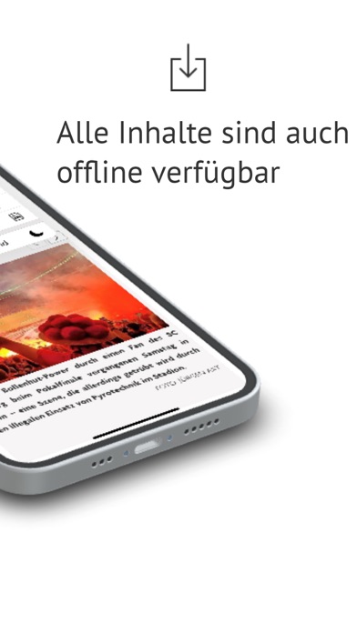 Badische Zeitung Screenshot