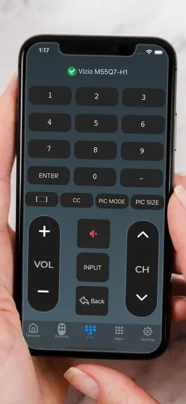 Game screenshot Remote For Vizio SmartCast apk
