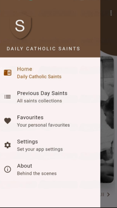Daily Catholic Saints Screenshot