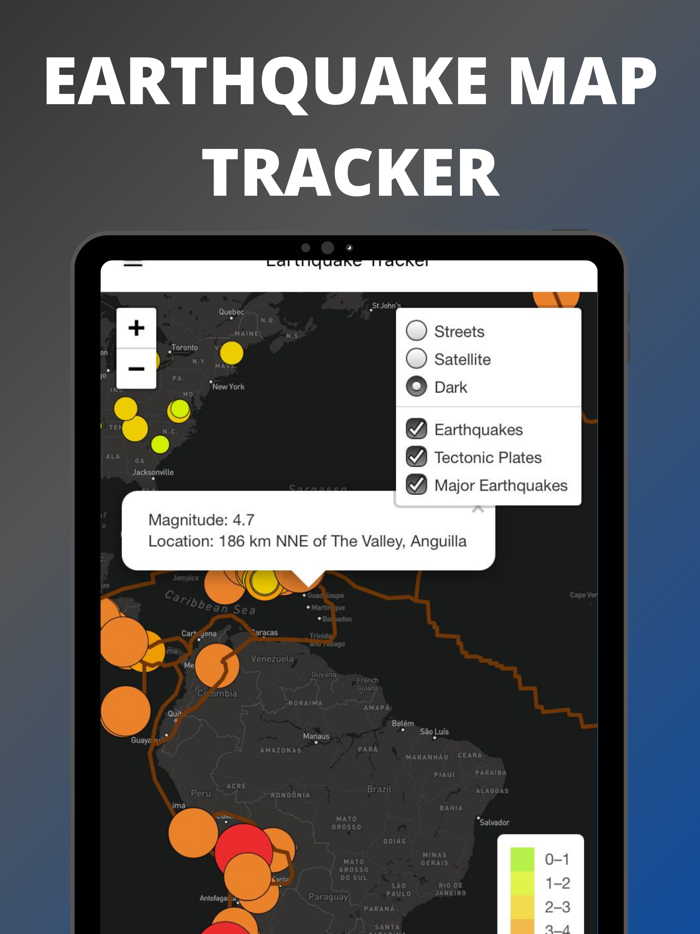 Earthquake Map Tracker
