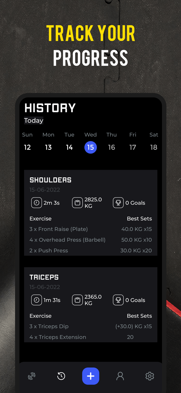 Strong Home Workout Tracker