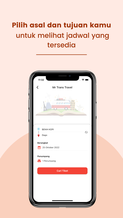 MRTrans Travel Bandung Jakarta Screenshot