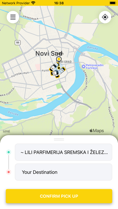 Taxi Pan Screenshot