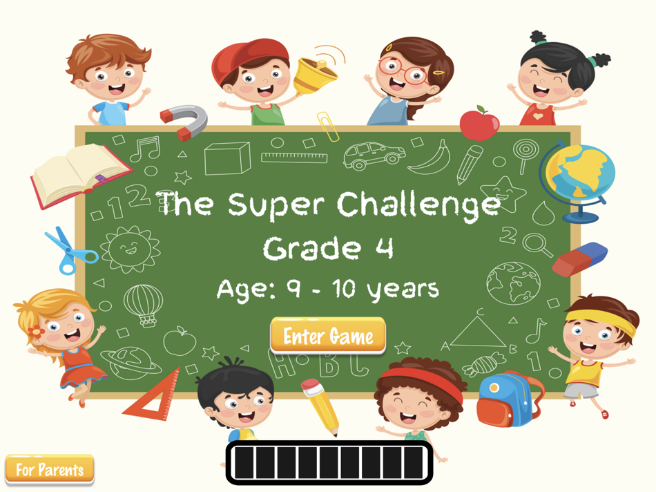 #1. The Super Challenge Grade 4 (iOS) 由: JOHNNIE LOVE
