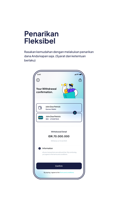 Qazwa - P2P Sharia Financing Screenshot