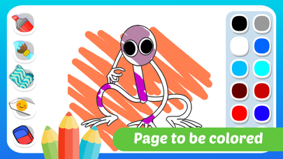My Cute Rainbow Coloring Book Screenshot