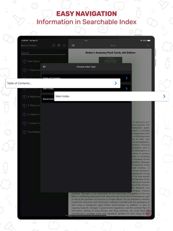 Screenshot #5 for Netters Anatomy Flash Cards