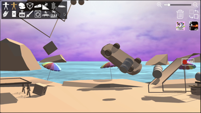 Beach Sand Physics Playground Screenshot