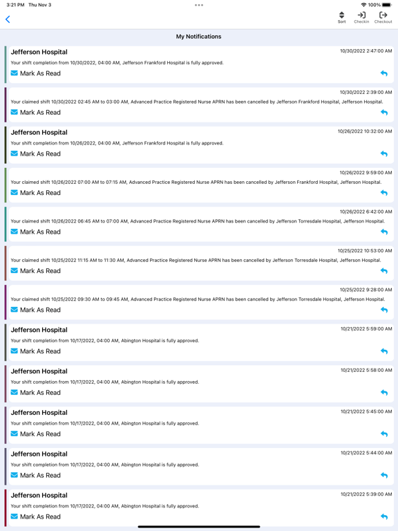 Overture Employer iPad screenshot 4 - Business app
