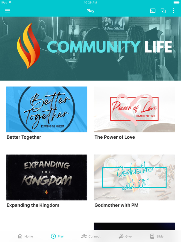 Community Life WOC