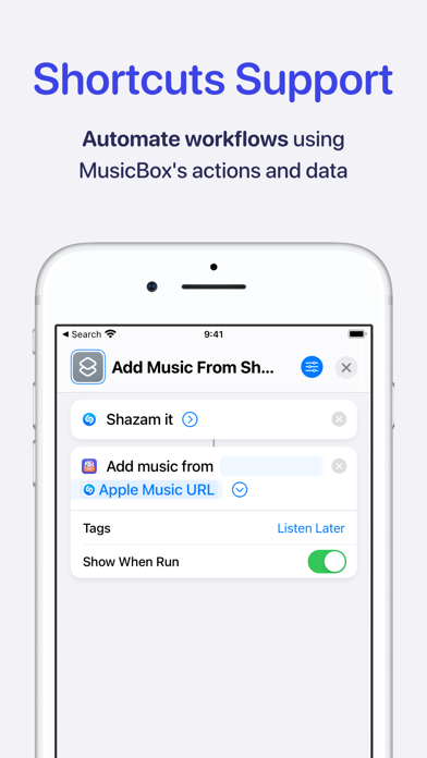 MusicBox: Save Music for Later MusicBox: Save Music for Later