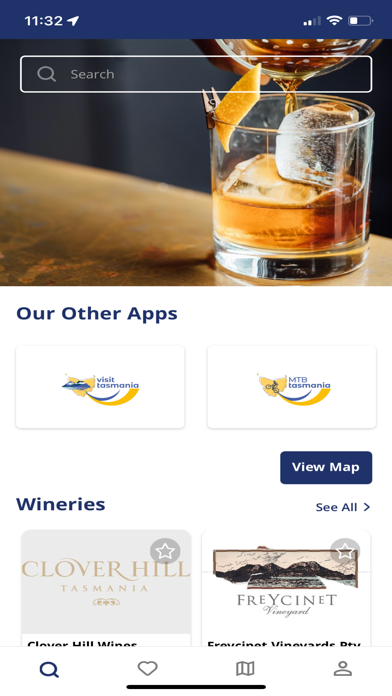 Whiskey wine and food Screenshot