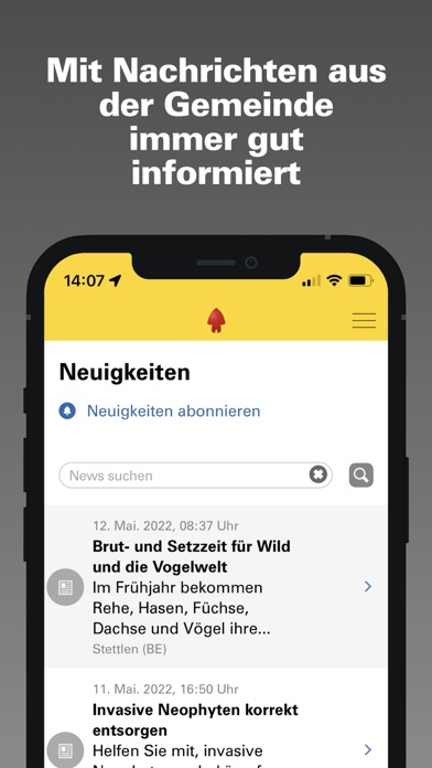 Gemeinde Stettlen Screenshot