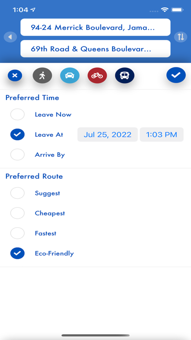 511 Mobility Screenshot
