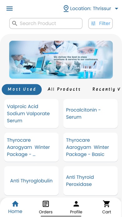 Access : Any Test. Any Lab Screenshot