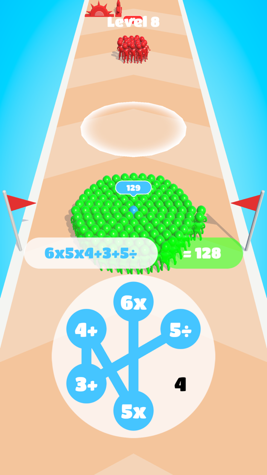 #1. Number Brawl (iOS) 由: Studio Billion Oyun Teknolojileri Anonim Sirketi