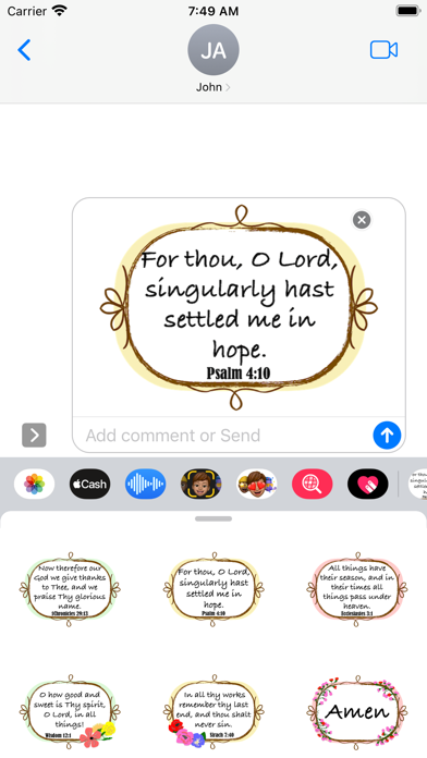 Bible Verses DRV Screenshot