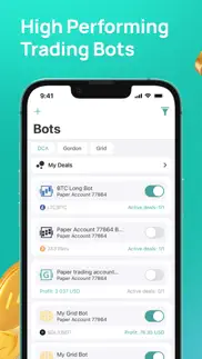 3commas: crypto trading bots iphone screenshot 3