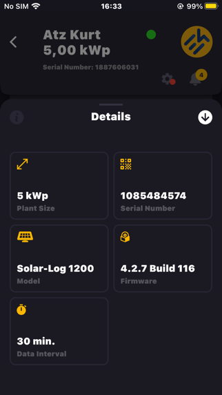 Enerest ToGo by Solar-Log™ Screenshot