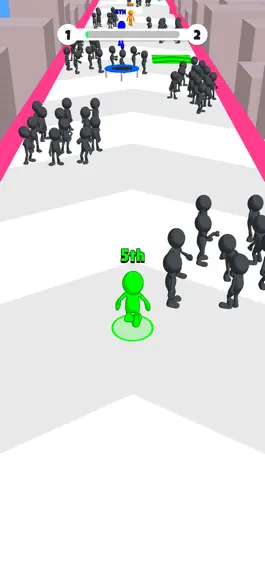 Game screenshot Crowded Race mod apk
