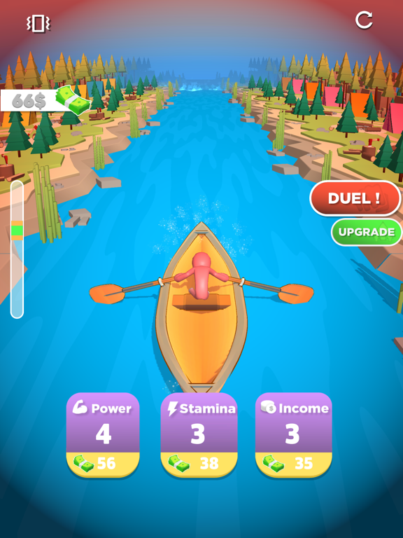 Screenshot #6 pour Canoe Rafting 3D