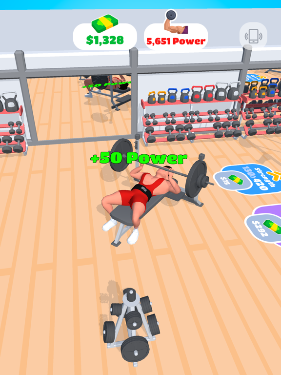 Strongest Man! iPad screenshot