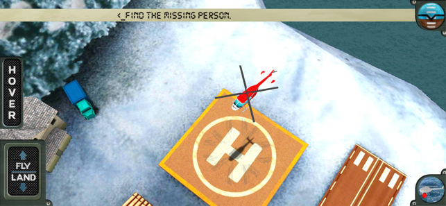 ‎Helicopter Rescue Team Game Screenshot