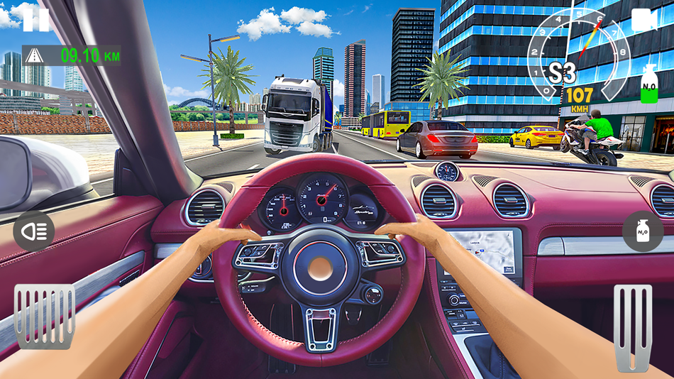 Indian Cars Simulator 3D - 1.3 - (iOS)