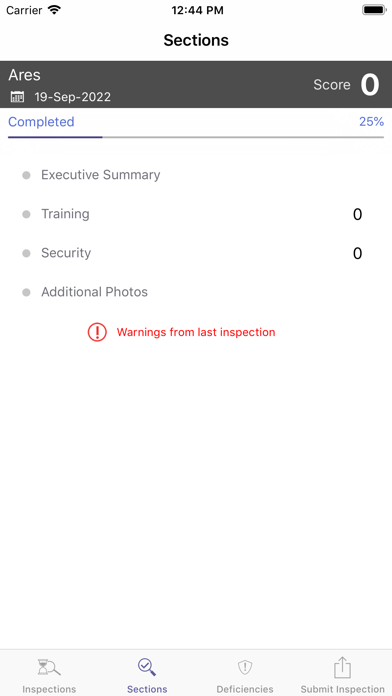 Swiss Ocean Inspection Tool Screenshot
